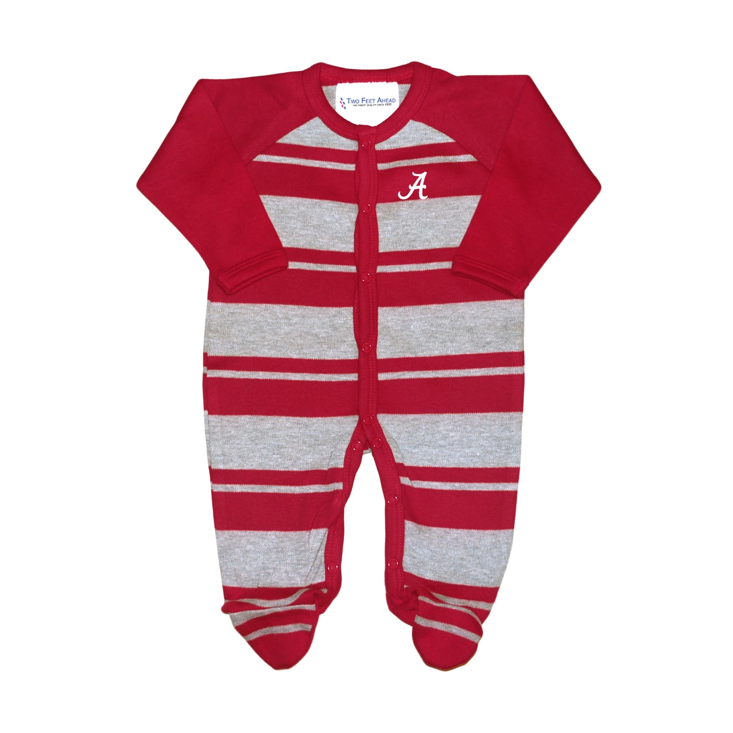 Alabama Rugby Footed Onesie - Boys