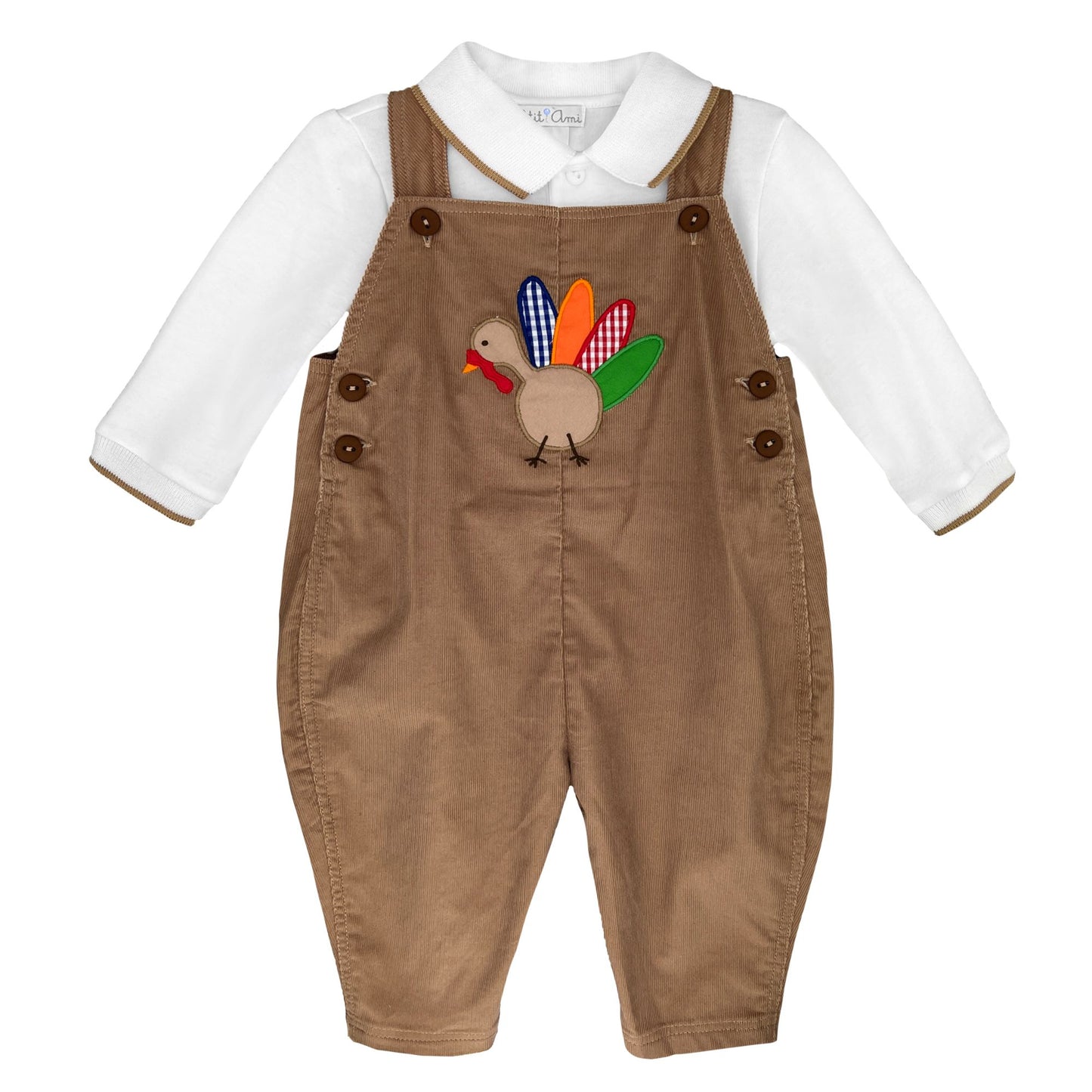 Petit Ami Boys Turkey Overall