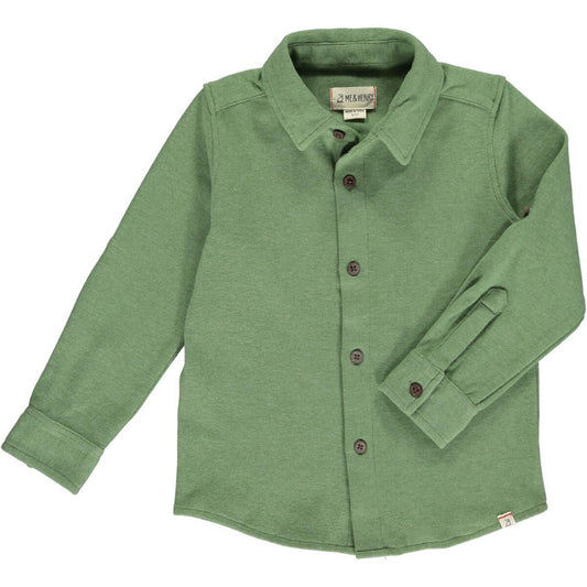 Me + Henry Columbia Jersey Shirt - Green