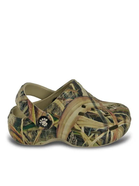 Mossy Oak Beach DAWGS Clogs - Duck Blind