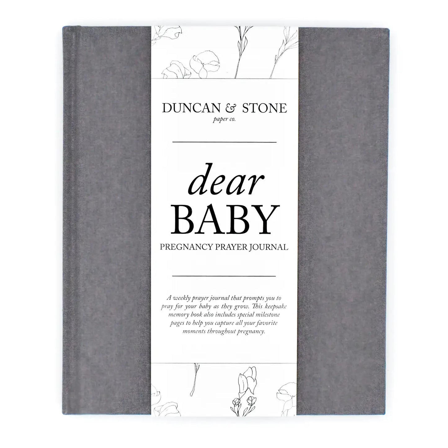 Dear Baby: A Pregnancy Prayer Journal & Memory Book for Moms