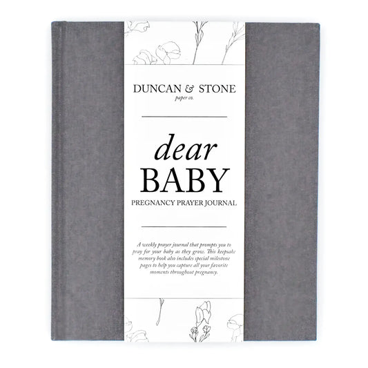 Dear Baby: A Pregnancy Prayer Journal & Memory Book for Moms