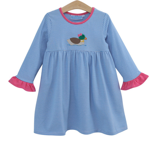 Trotter Street Kids Duck Applique Dress