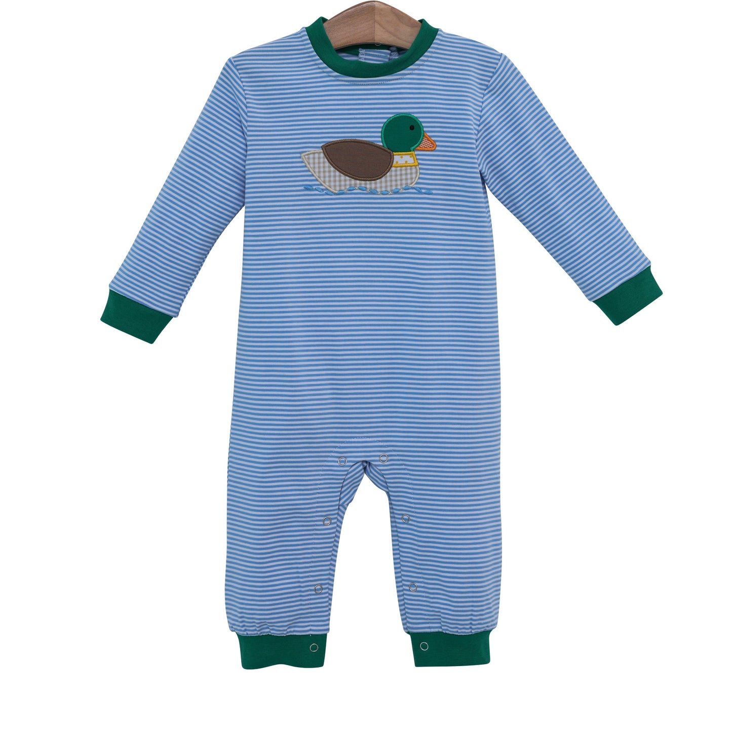 Trotter Street Kids Duck Applique Romper