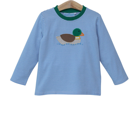 Trotter Street Kids Duck Applique Shirt