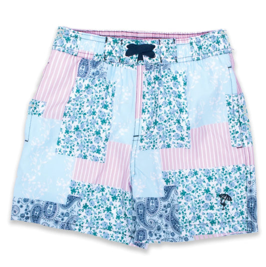 Shade Critters Floral Patchwork Boys Trunks