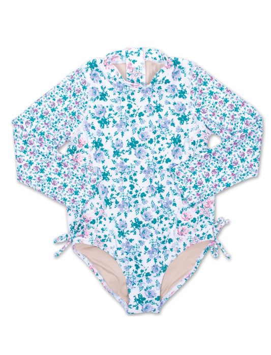 Shade Critters Floral Patchwork Swimsuit