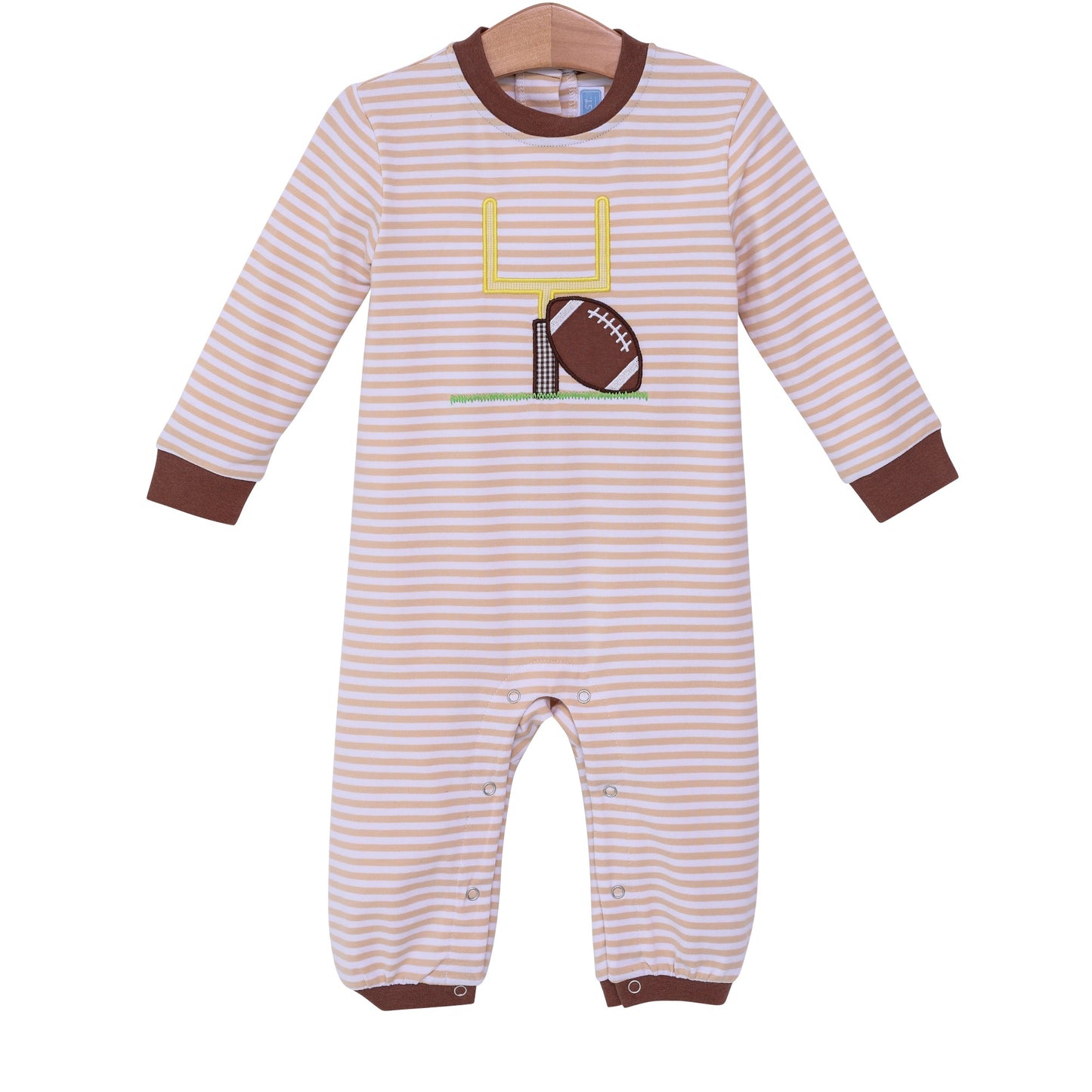 Trotter Street Kids Football Applique Romper