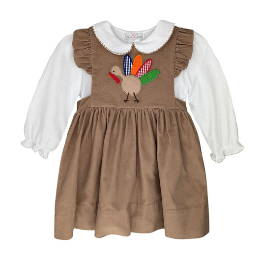 Petit Ami Girls Turkey Dress