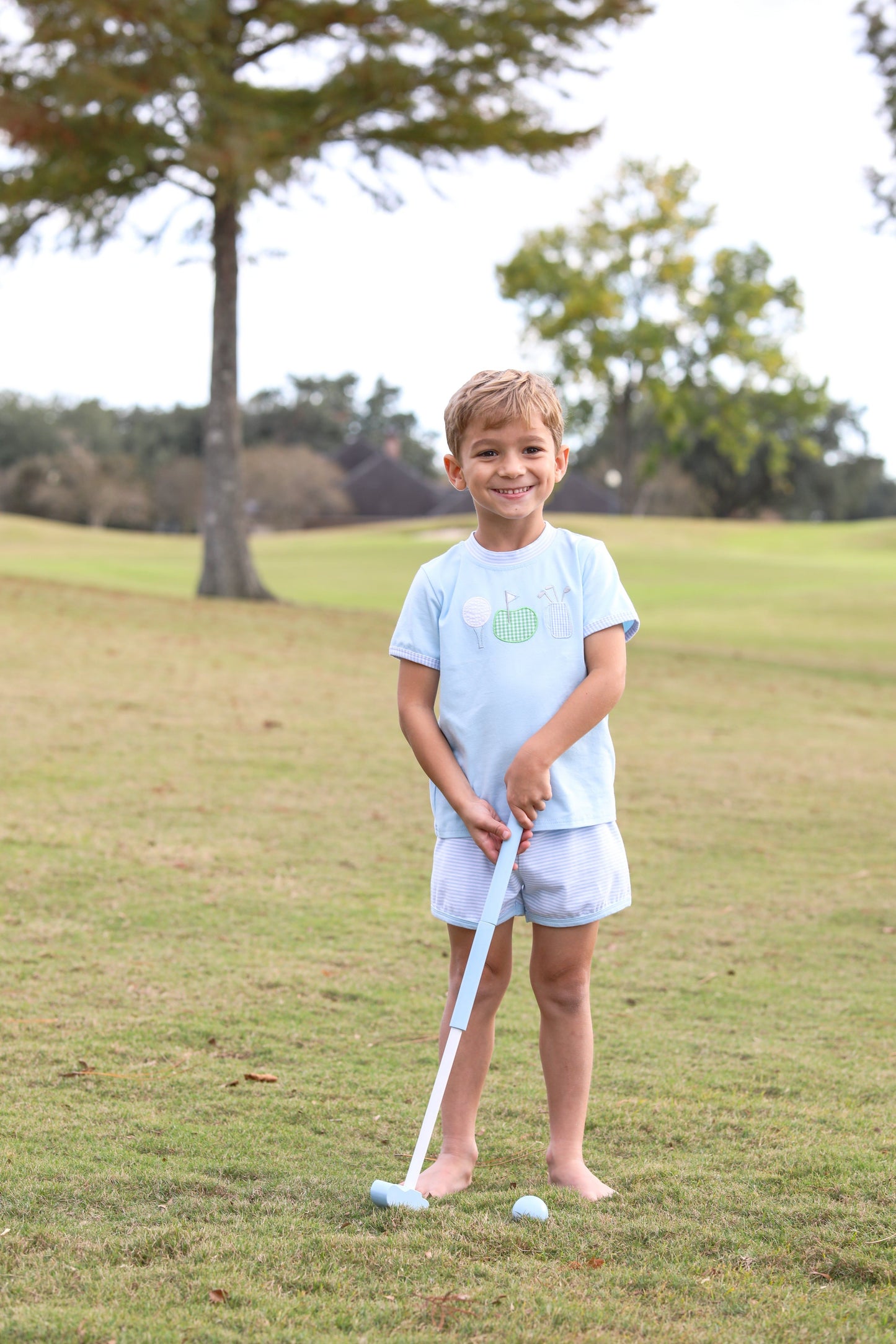 Trotter Street Kids Golf Short Set