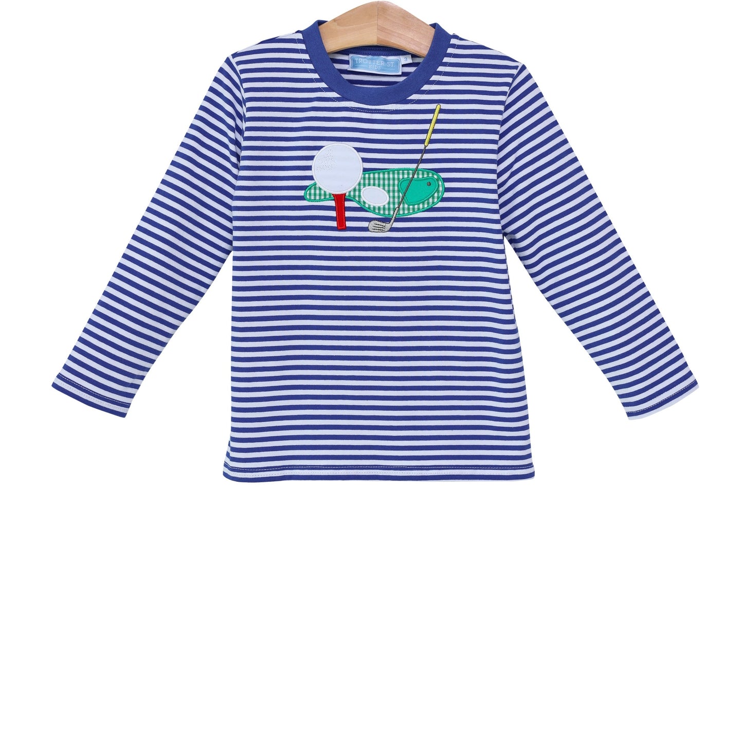 Trotter Street Kids Golf Applique Shirt