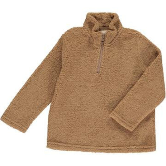 Me + Henry Macchu Sherpa Zip Up - Beige