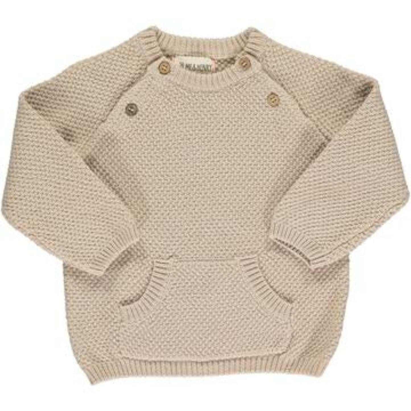 Me + Henry Morrison Baby Sweater - Cream