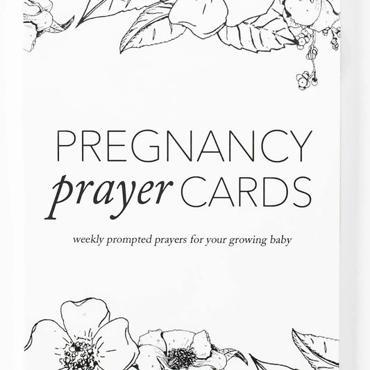 Pregnancy Prayer Cards - Expecting Mom Gift & Announcement