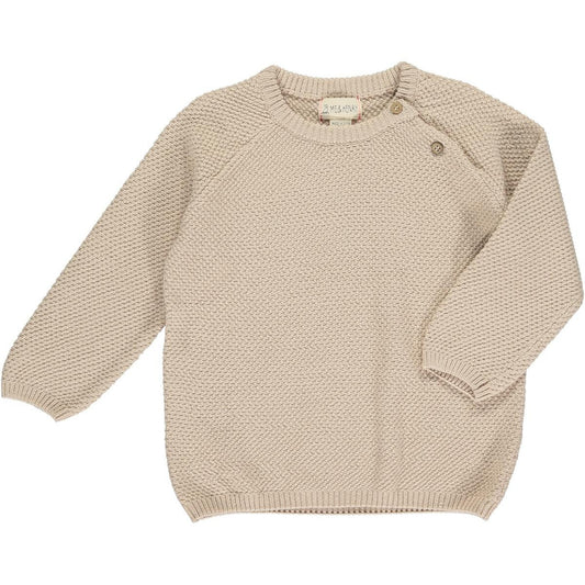 Me + Henry Roan Sweater - Cream