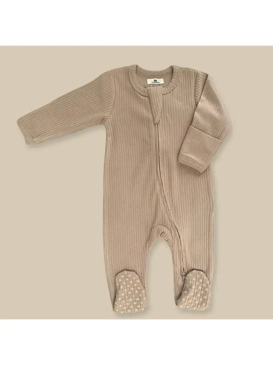 Ribbed Nude Pajama - Baby