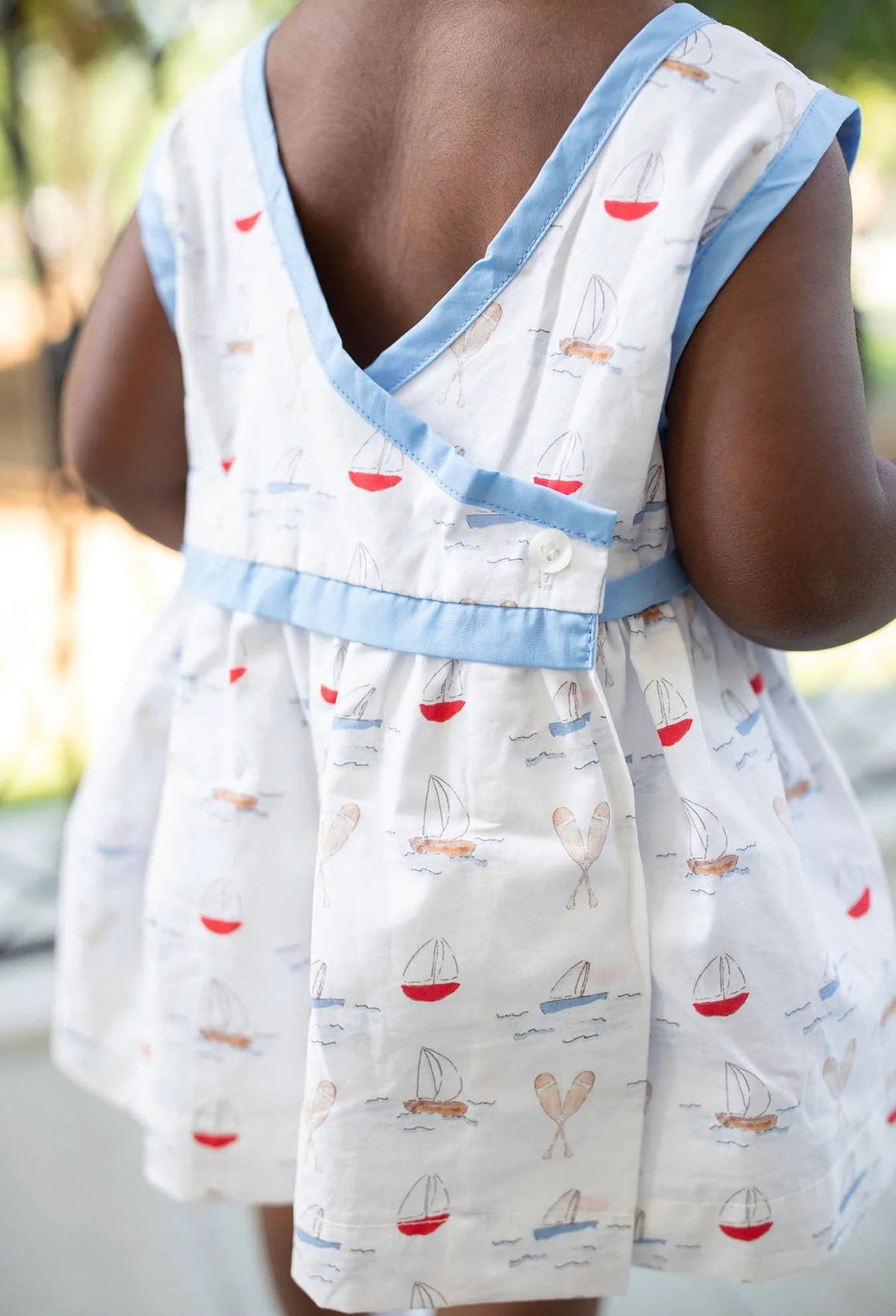 Grace & James Sailboat Apron Set