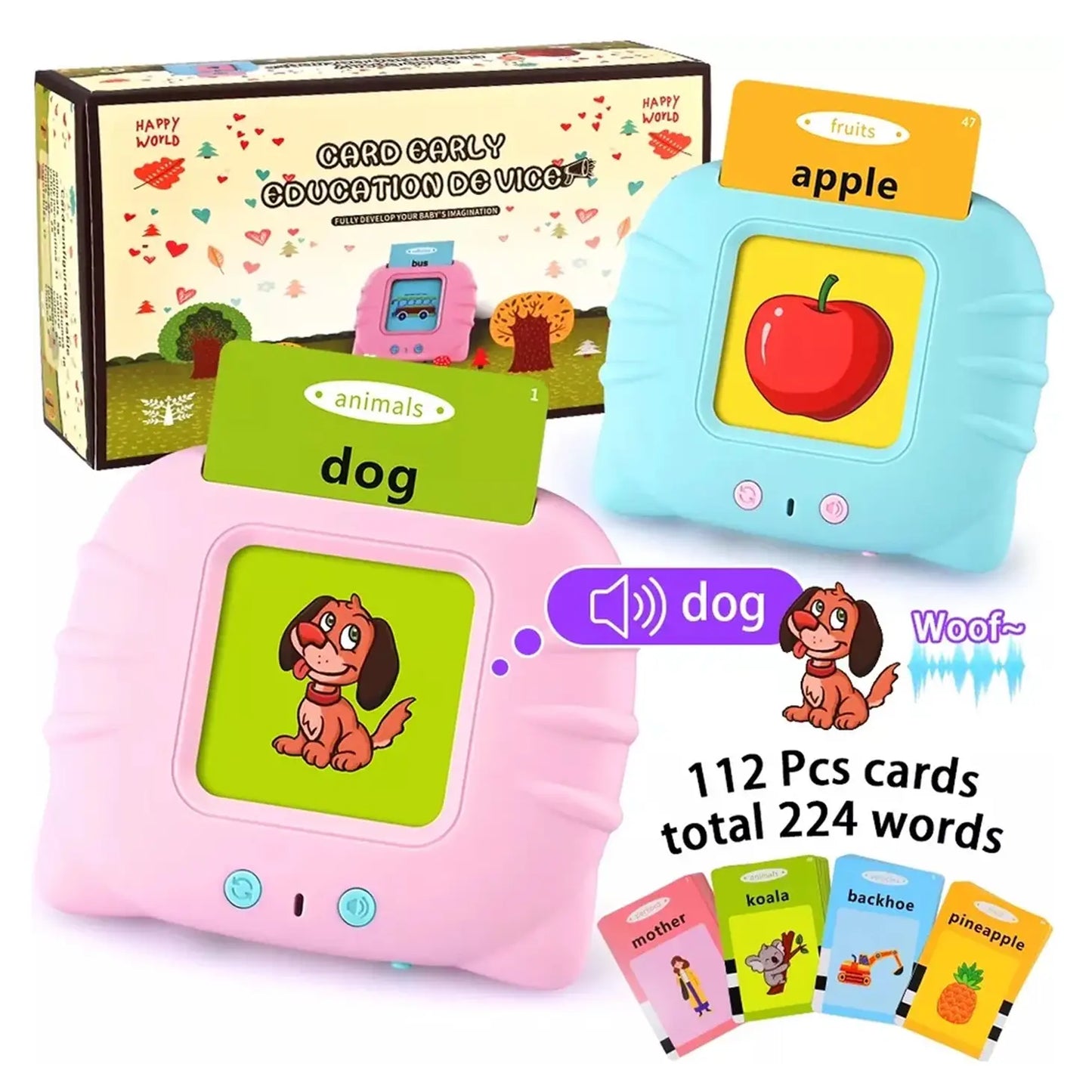 Talking Flash Cards Early Educational Toys