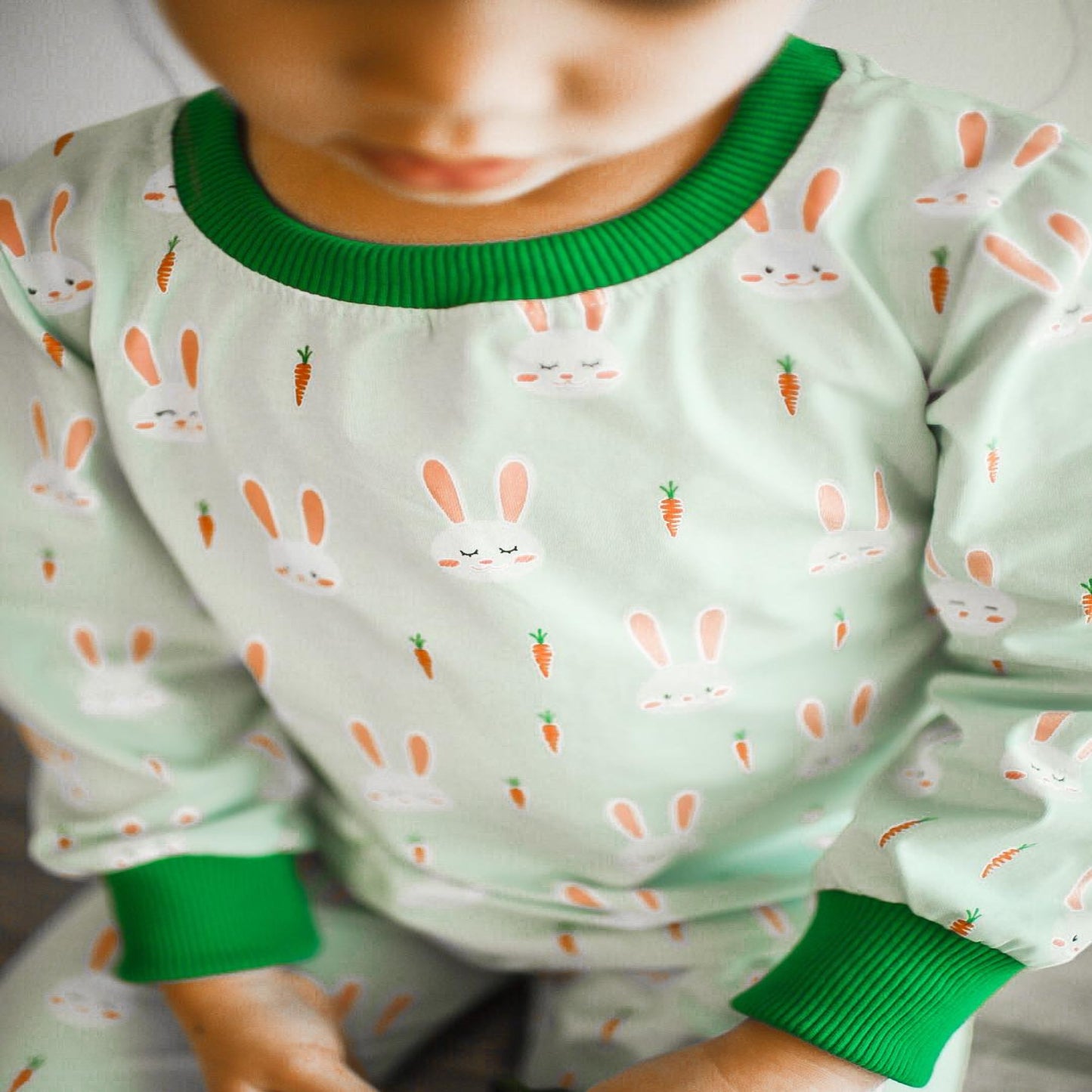 Sugar Bee Clothing Easter Bunny - Buttflap Pajamas